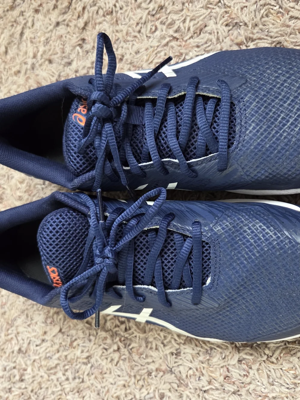 ASICS Men’s Navy Tennis Shoes
